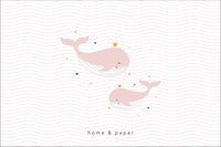 Baby pink whales